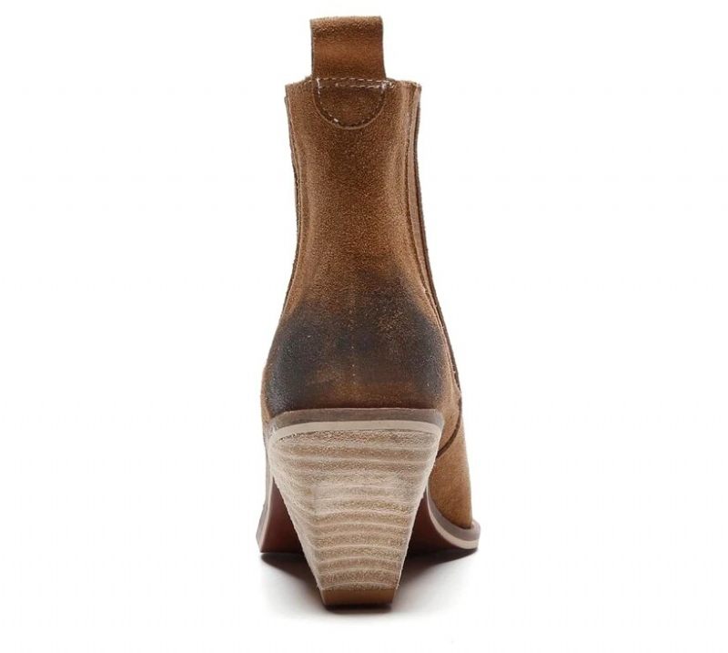 Coyote Booties Ankellängd - Brun