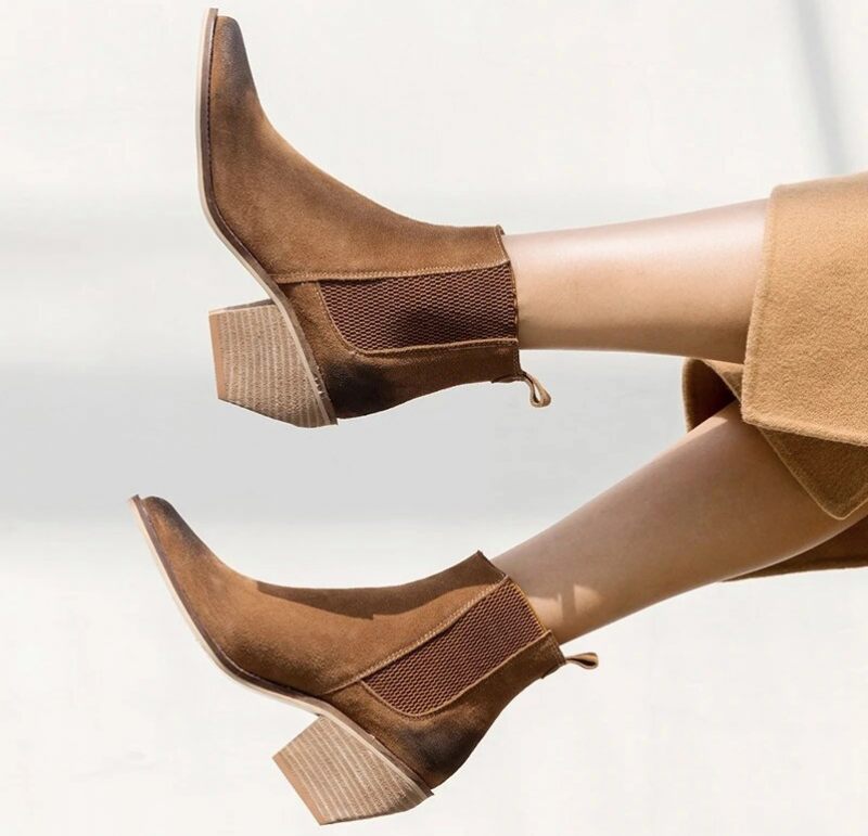 Coyote Booties Ankellängd - Brun