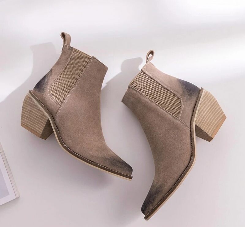 Coyote Booties Ankellängd - Brun