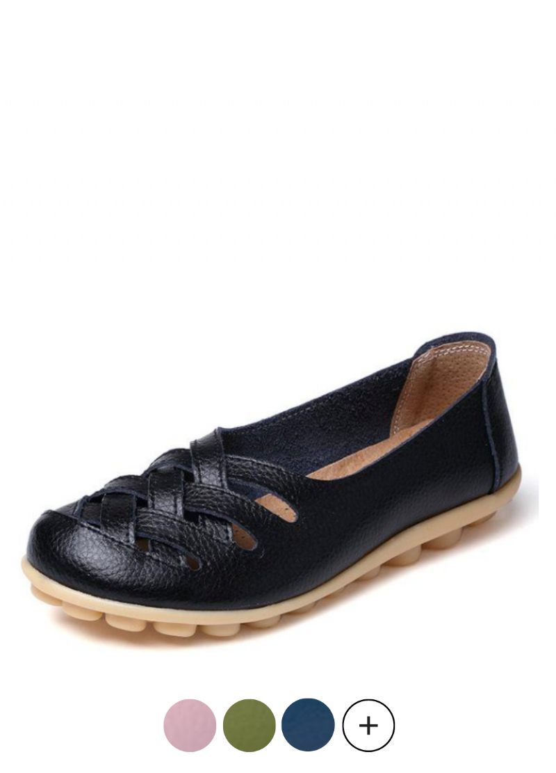 Criss Dam Loafer Svarta Skor