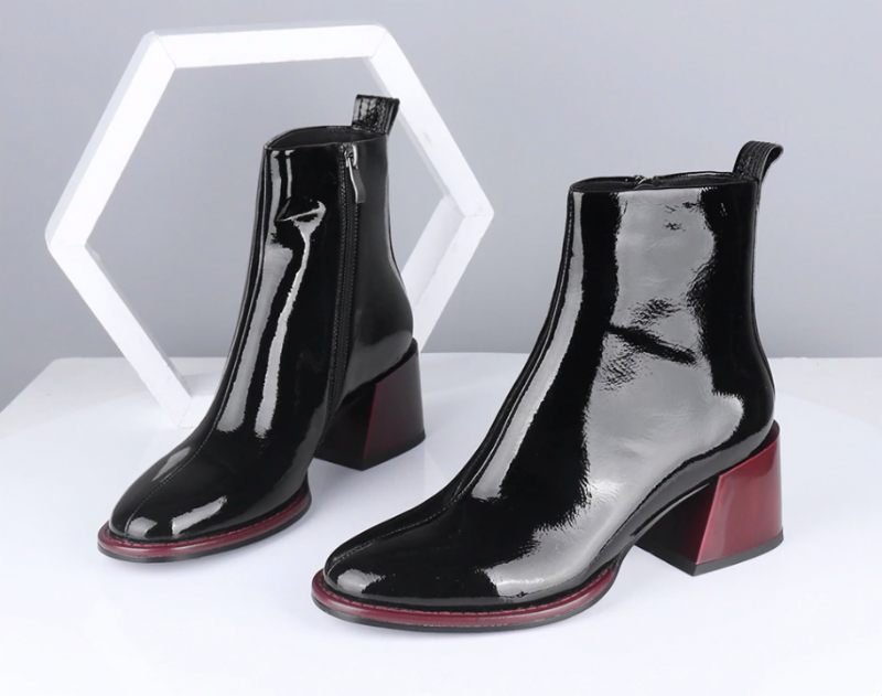 Crissia Boots Ankelhöjd - Svart