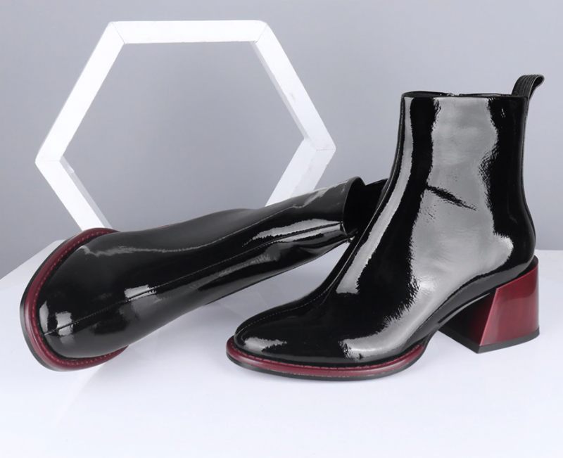 Crissia Boots Ankelhöjd - Svart