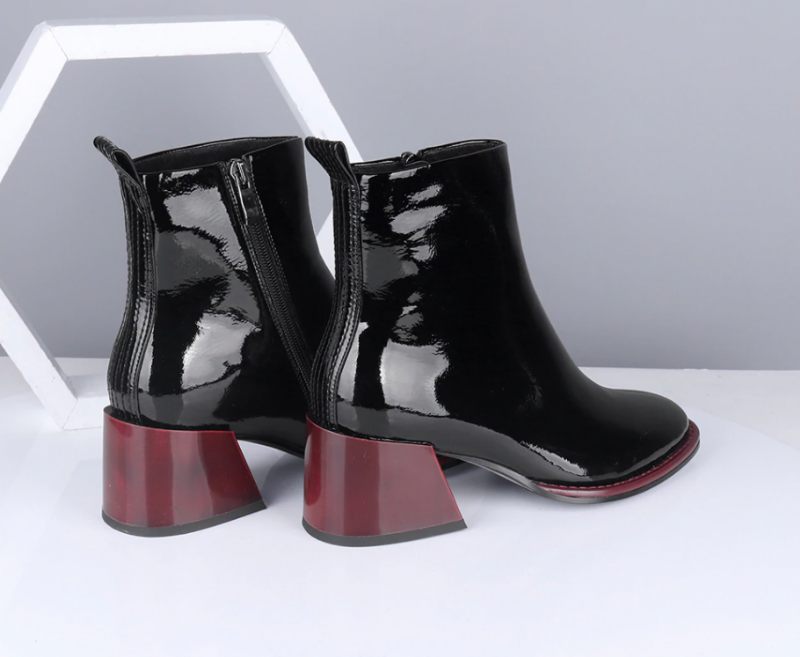 Crissia Boots Ankelhöjd - Svart