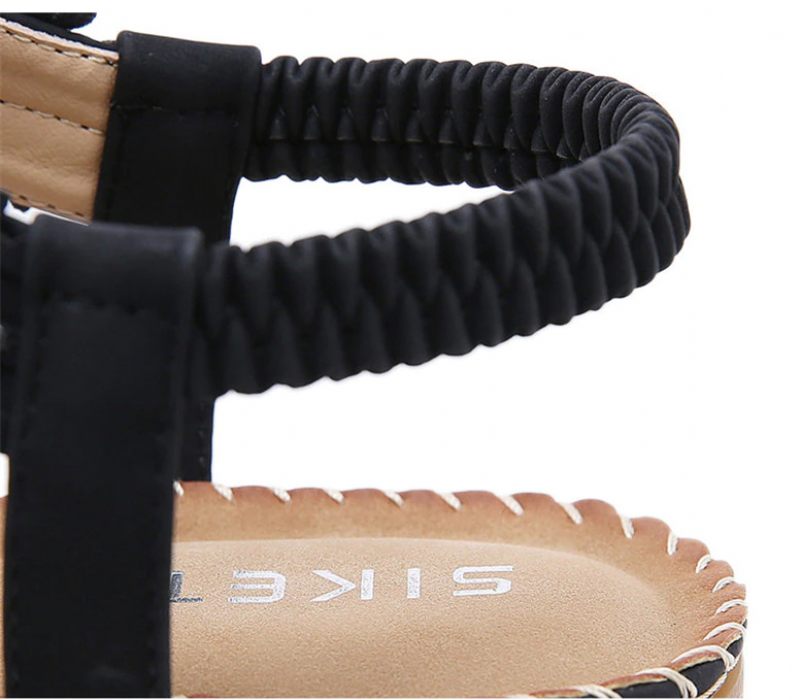 Cristal Platt Sandal För Kvinnor - Vit