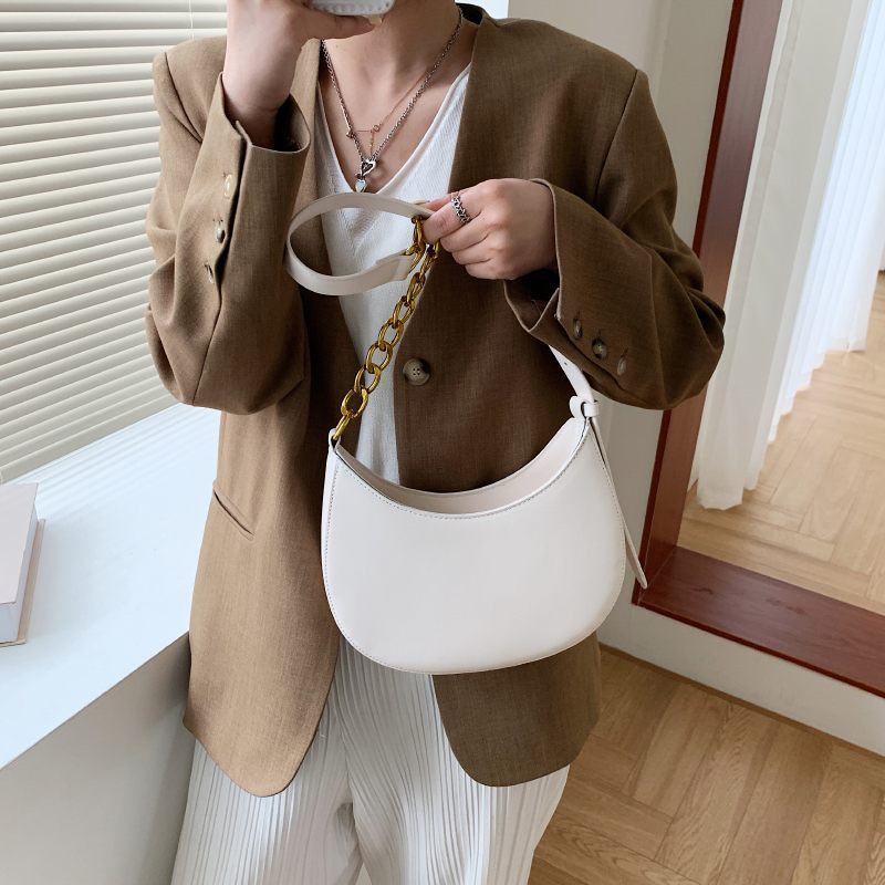 Cristi Crossbody-handväska I Läder För Kvinnor - Vit