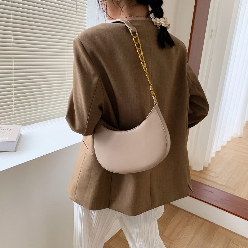 Cristi Crossbody-handväska I Läder För Kvinnor - Vit