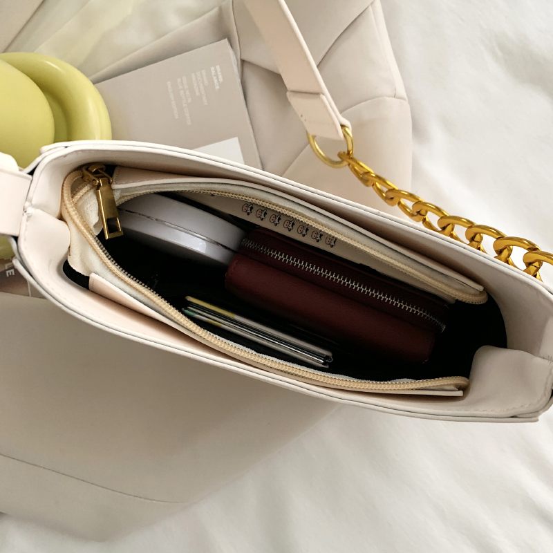Cristi Crossbody-handväska I Läder För Kvinnor - Vit