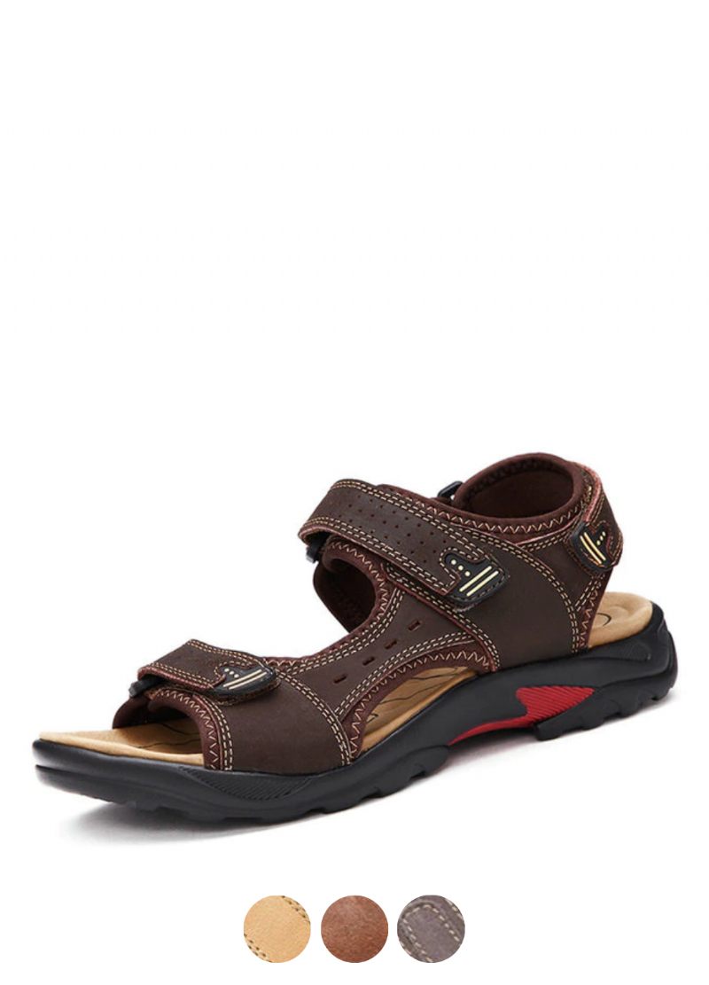 Cristien Sommarsandaler För Män