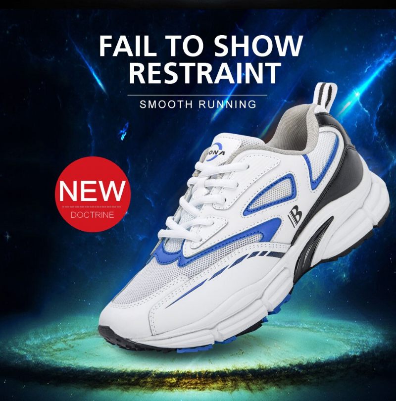 Cristopher Fashion Sneakers För Män - Marinblå