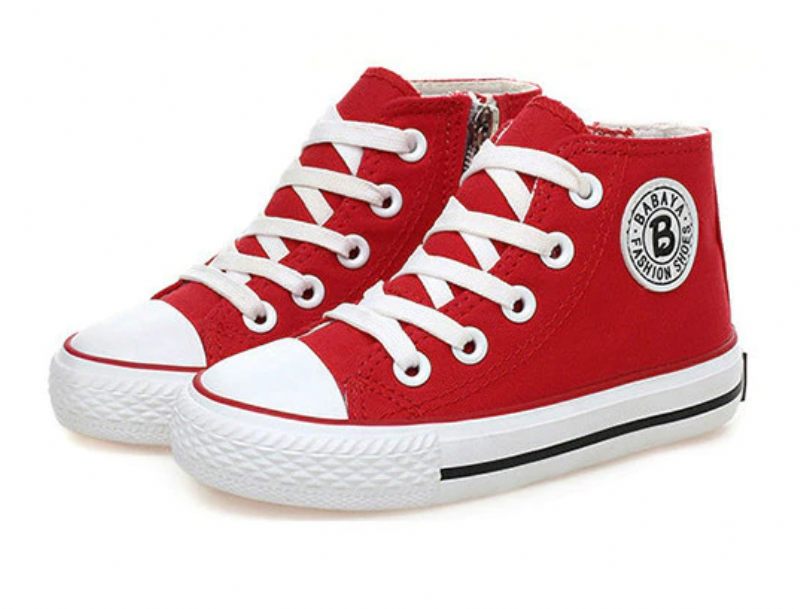 Crix Little Pojkar Casual Sneaker - Vit