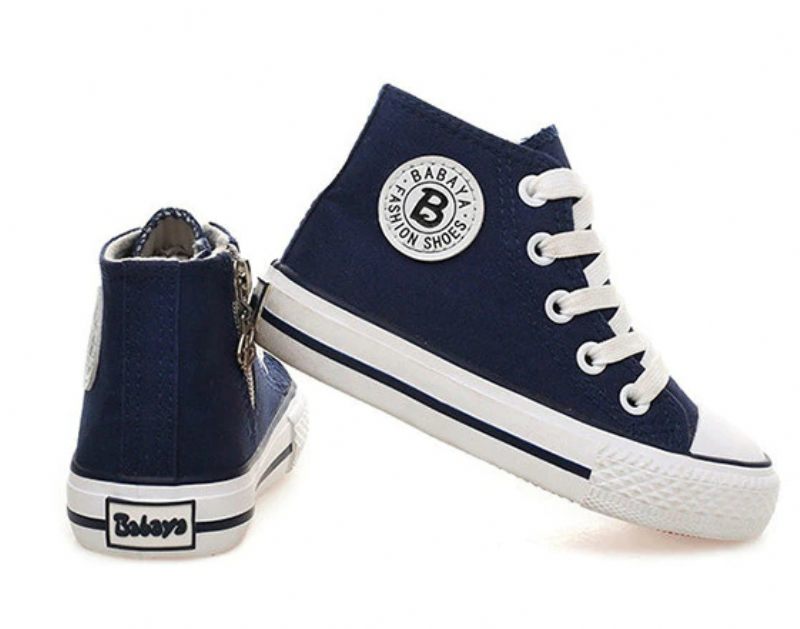 Crix Little Pojkar Casual Sneaker - Vit