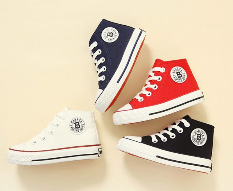 Crix Little Pojkar Casual Sneaker - Vit