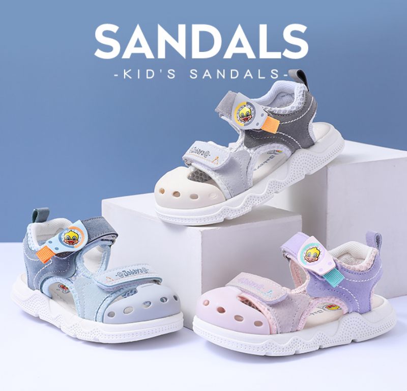 Cyrus Unisex Strandsandal För Barn - Grå