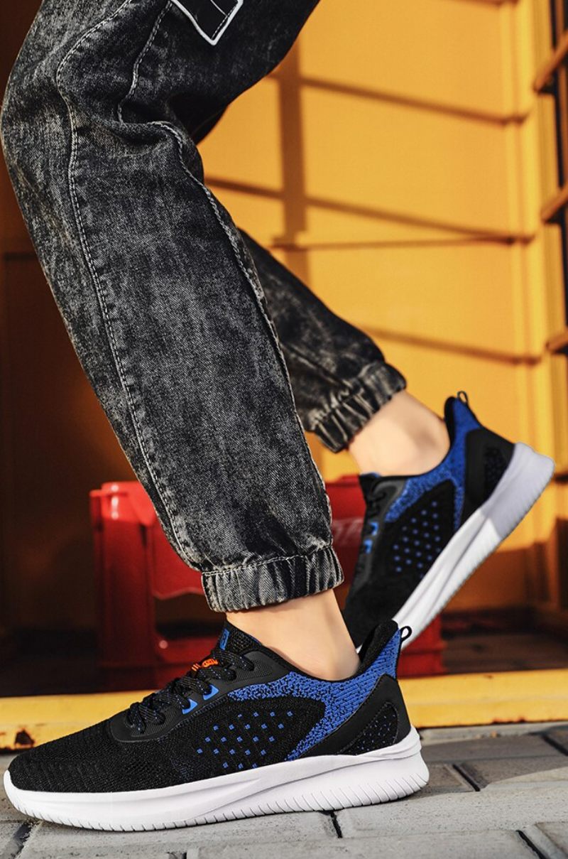 Daimer Sneakers För Män - Blå