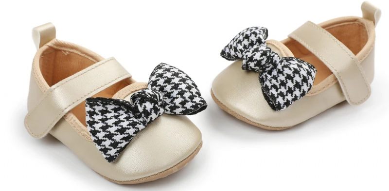 Dainy Baby Flickor Platta Skor - Svart