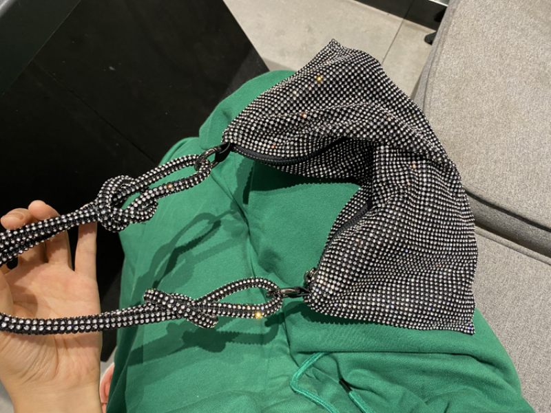 Dakota Handväska För Kvinnor Med Lyxiga Strass - Rosa