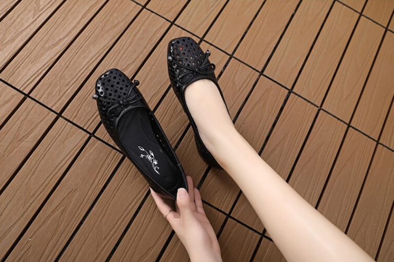 Dalena Dam Slip On Svarta Skor - Svart