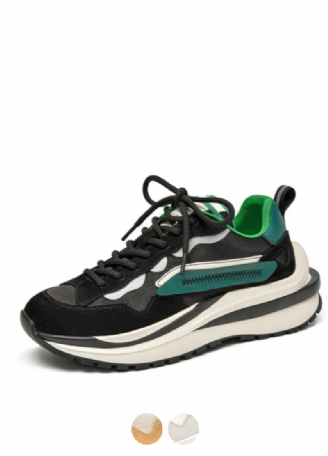 Dali Sneaker I Läder Med Snörning För Kvinnor