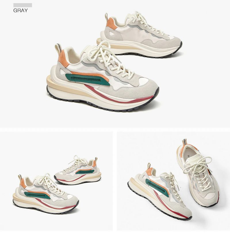 Dali Sneaker I Läder Med Snörning För Kvinnor - Balck