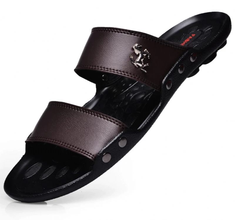 Dalot Casual Sandal För Män - Kaffe