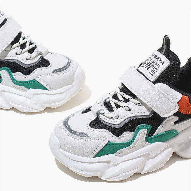 Dan Pojkar Mode Sneaker - Svart