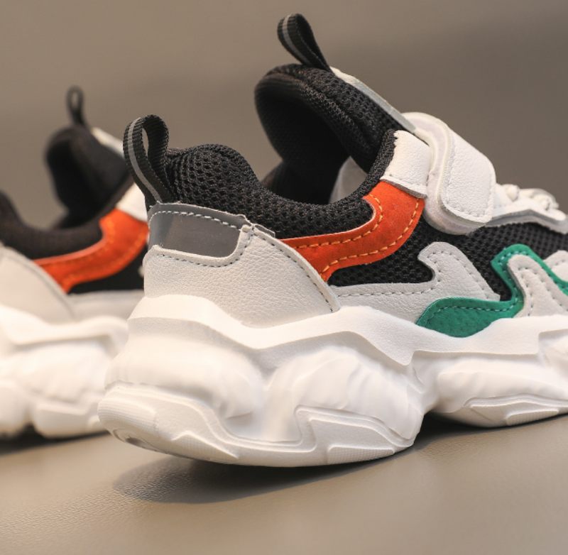 Dan Pojkar Mode Sneaker - Svart