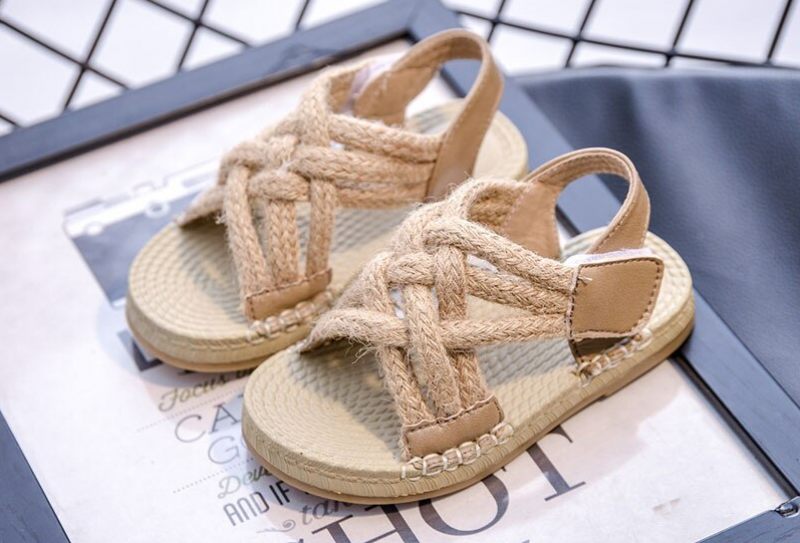 Danie Casual Flicksandaler - Beige