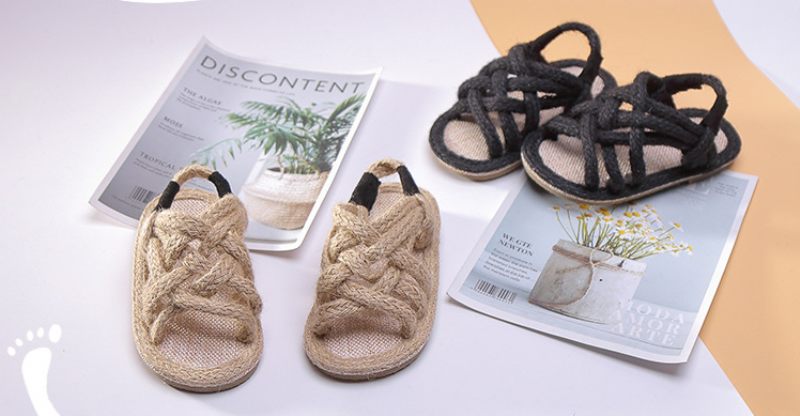 Danie Casual Flicksandaler - Beige