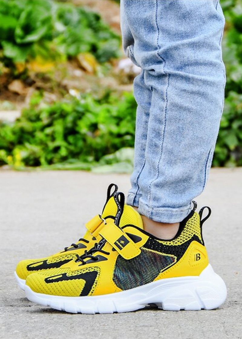 Dante Pojkar Mode Sneaker - Gul