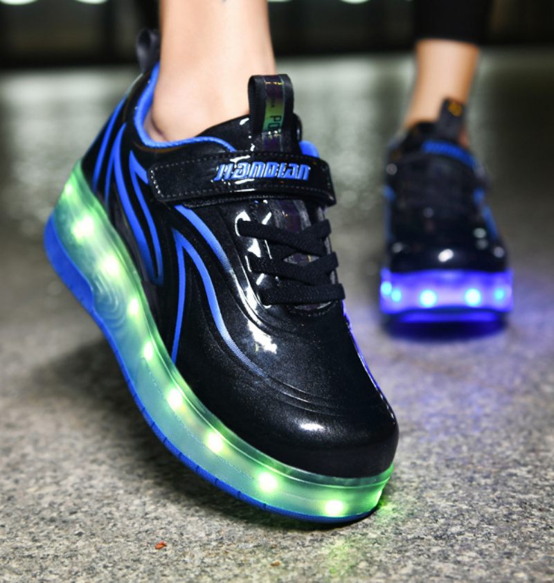 Dany Unisex Rolling Sneaker För Barn - Vit