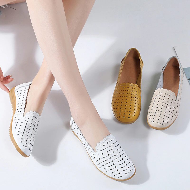 Dara Dam Loafer Skor - Vit