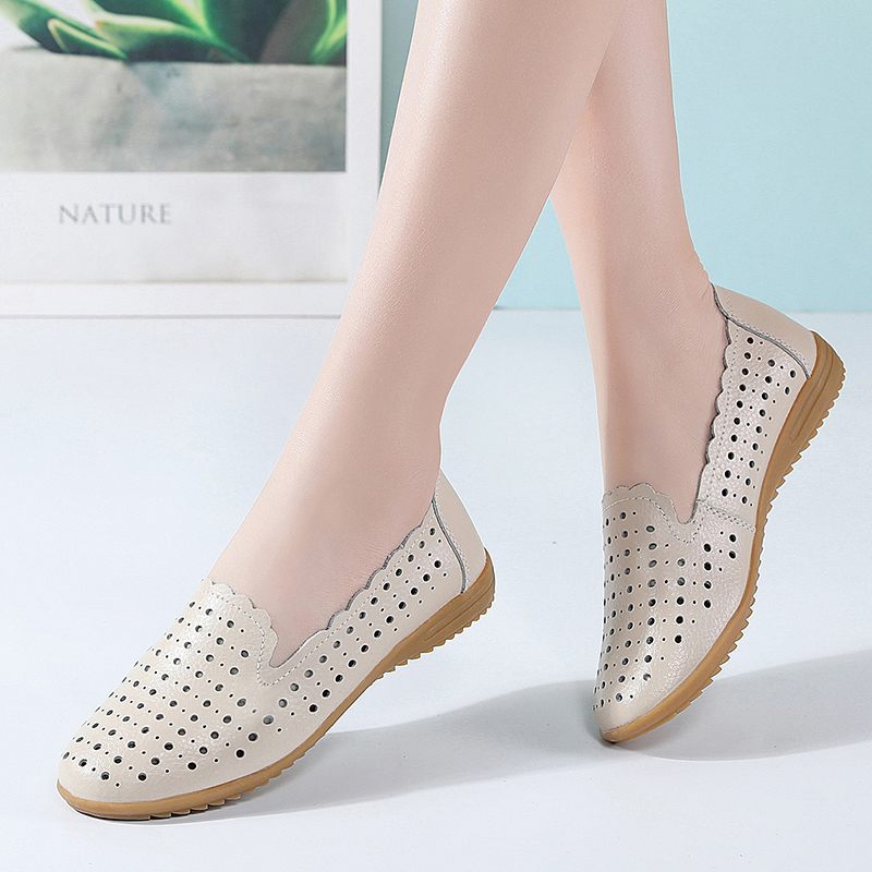 Dara Dam Loafer Skor - Vit
