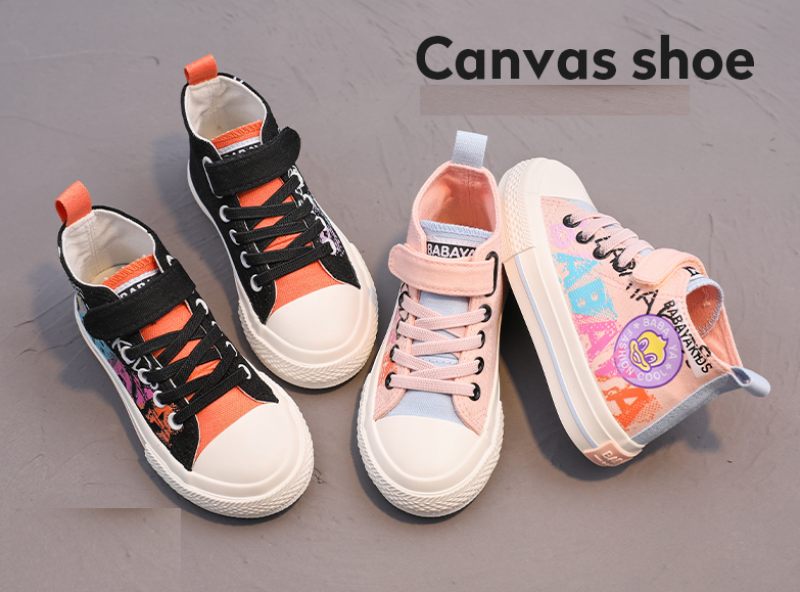 Darlin Höga Sneakers För Flickor - Svart