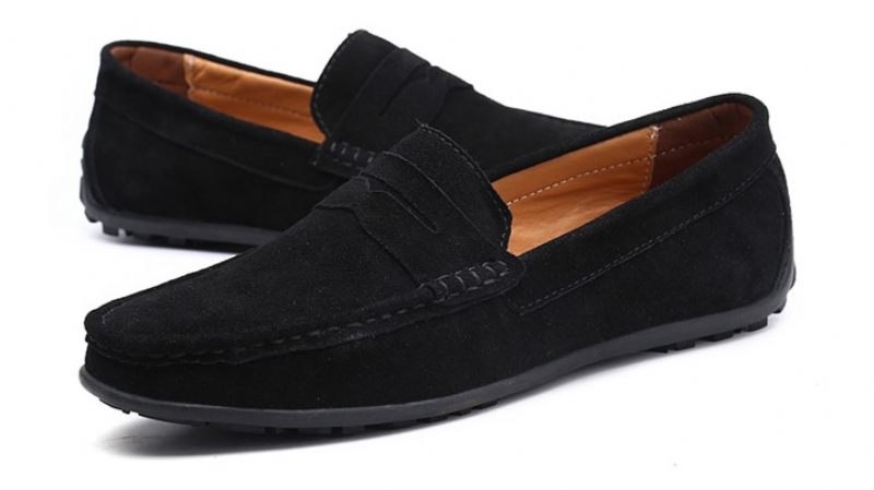 Darwin Loaferskor För Män - Svart