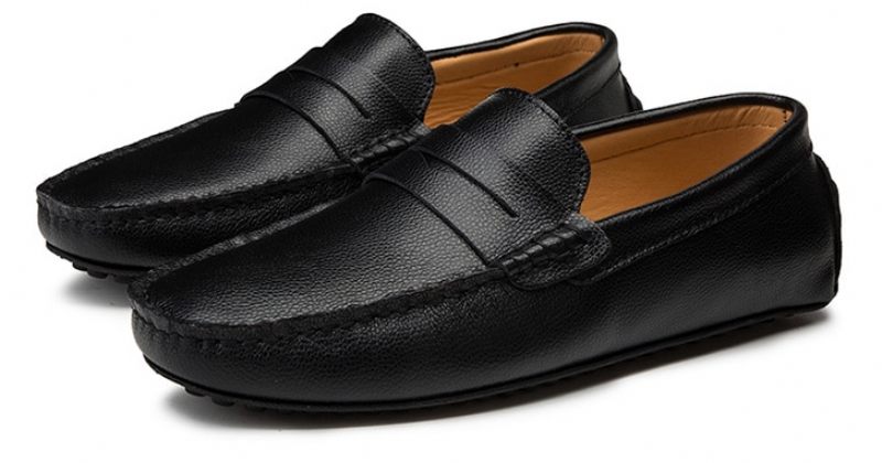 Darwin Loaferskor För Män - Svart