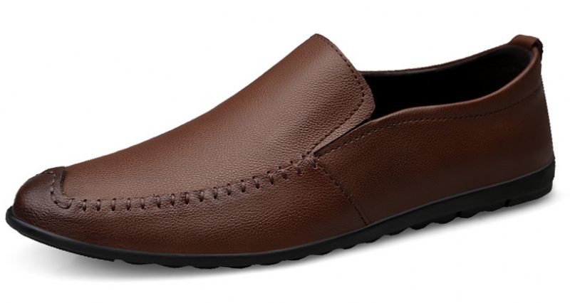 Darwins Loafers För Män Casual Skor - Kaffe