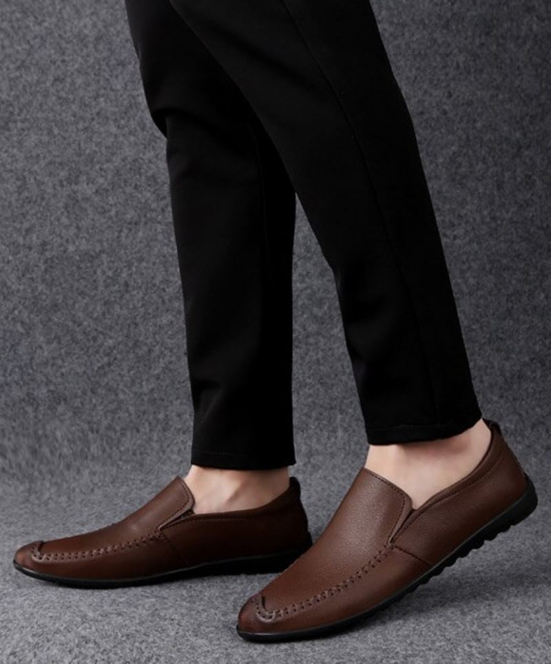 Darwins Loafers För Män Casual Skor - Kaffe