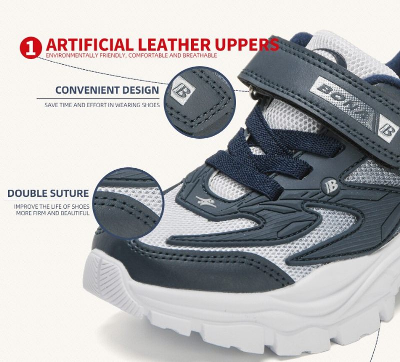 Dave Pojkar Mode Sneaker - Svart