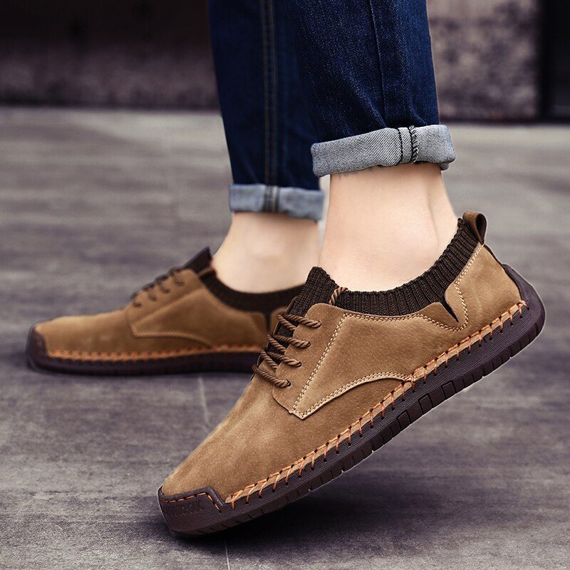 Davian Loaferskor För Män - Khaki