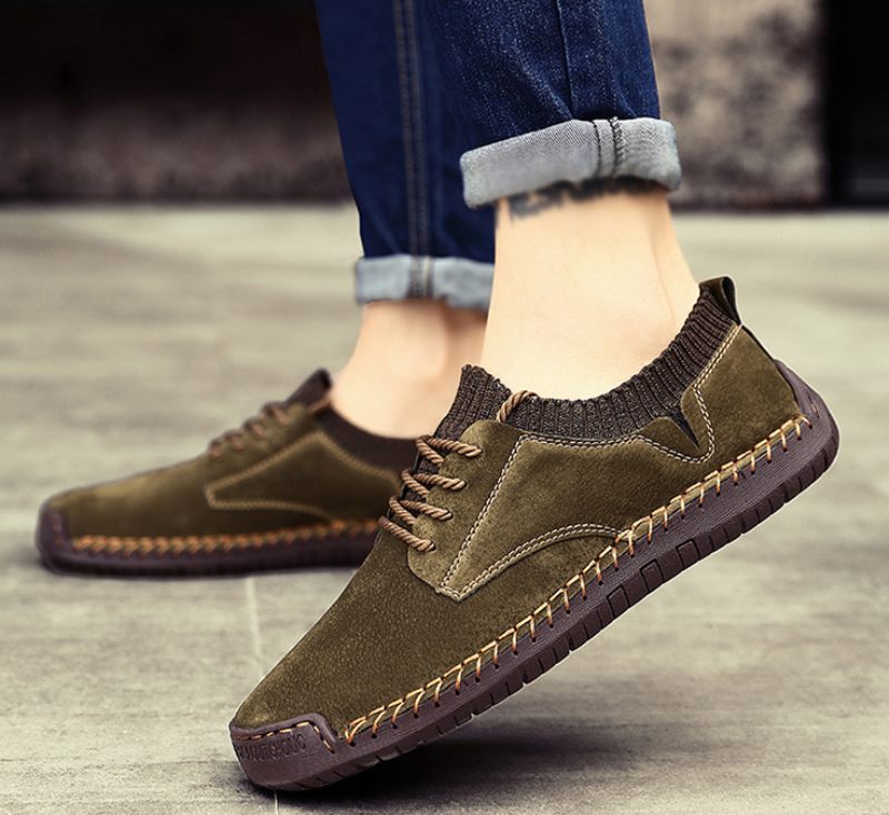 Davian Loaferskor För Män - Khaki