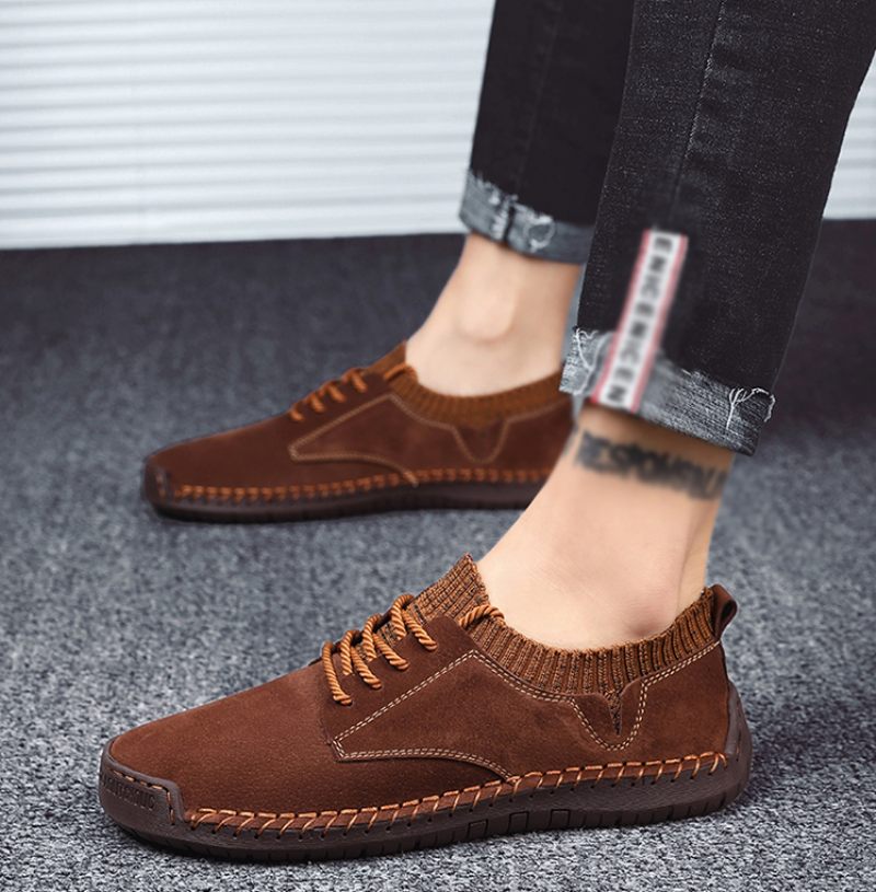 Davian Loaferskor För Män - Khaki