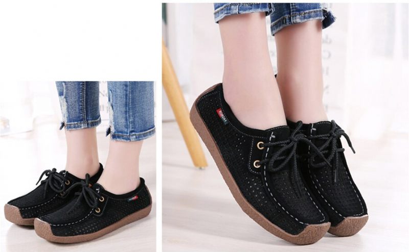 Daysi Dam Loafer Svarta Skor - Svart