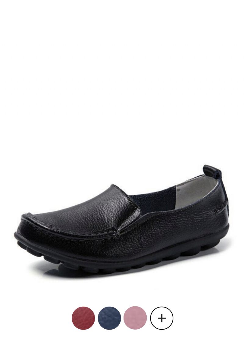 Debbie Dam Leather Loafers Skor Slip On
