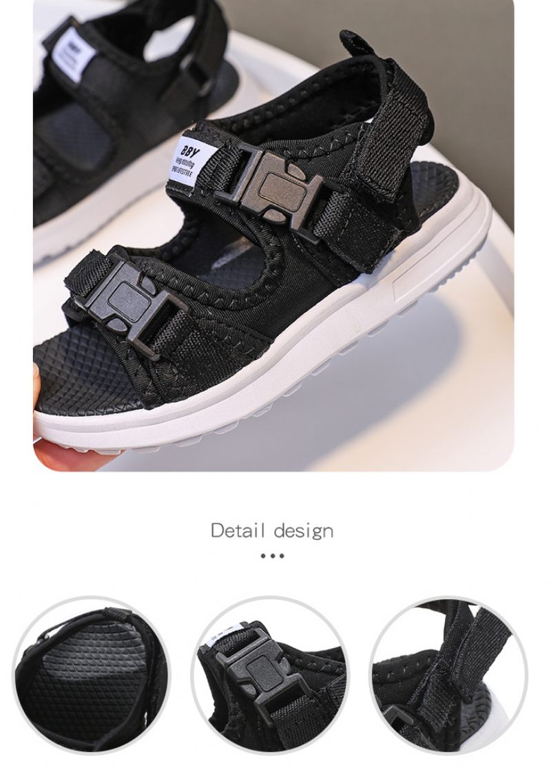 Debie Unisex Modesandal För Barn - Svart