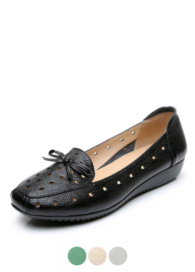 Delfina Dam Loafer Svarta Skor