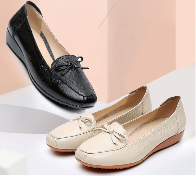 Delfina Dam Loafer Svarta Skor - Grön Hollow
