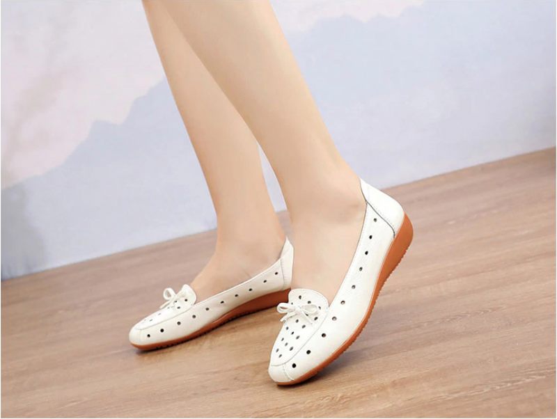 Delfina Dam Loafer Svarta Skor - Grön Hollow