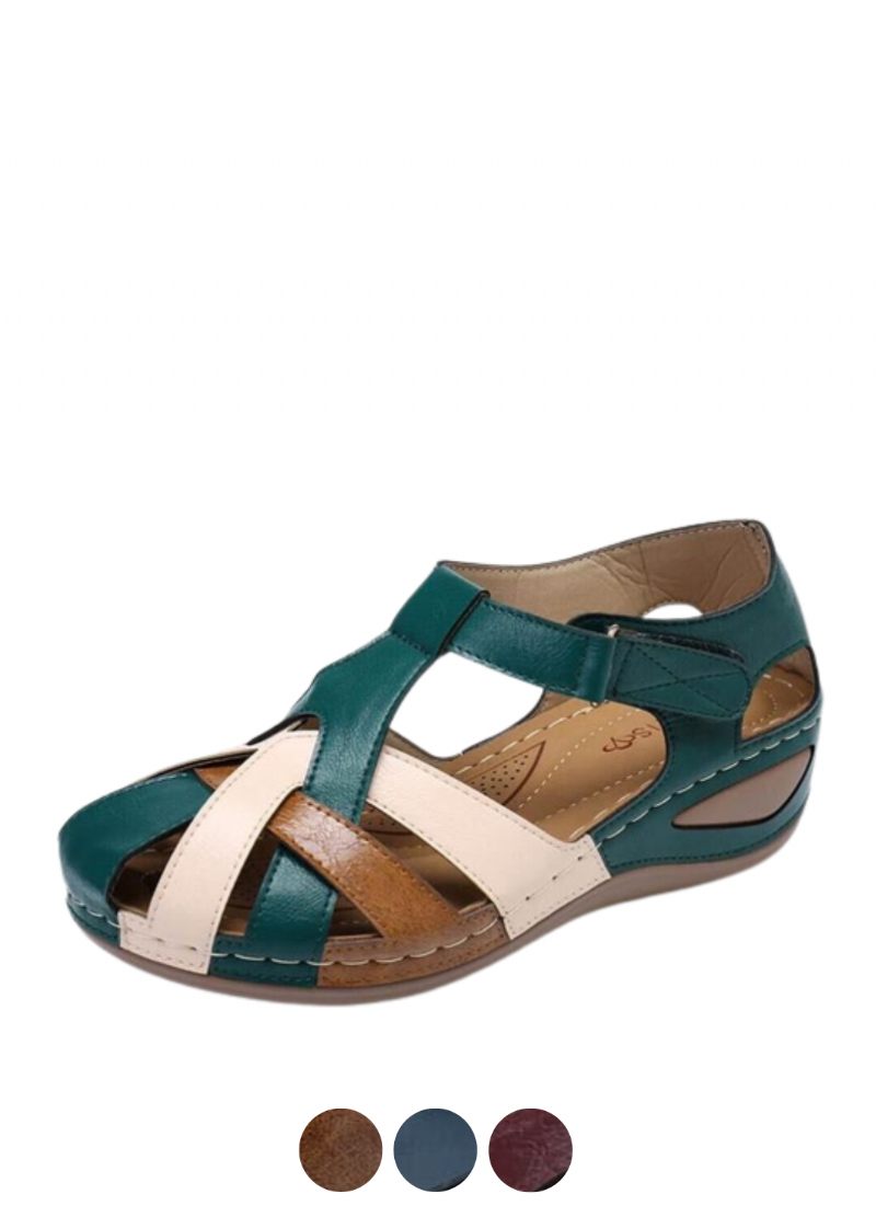 Delia Sandal Med Nära Tå För Kvinnor