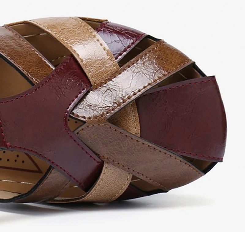 Delia Sandal Med Nära Tå För Kvinnor - Grön