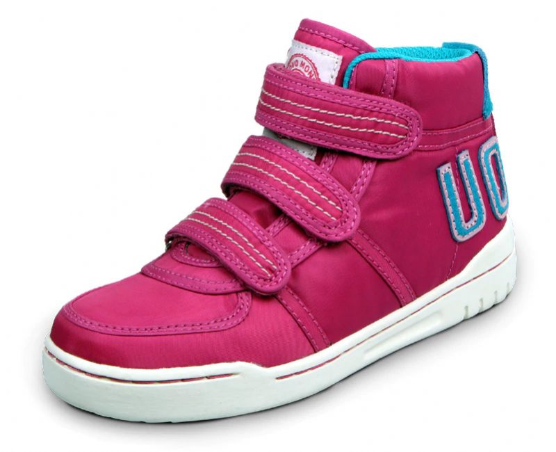 Delilah Höga Sneakers För Flickor - Fuscia